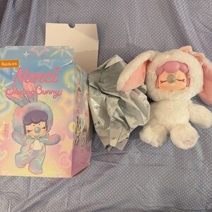 Rolife Nanci Shining Bunny Plush Toy Blind Box Fluffy Fairy Bunny